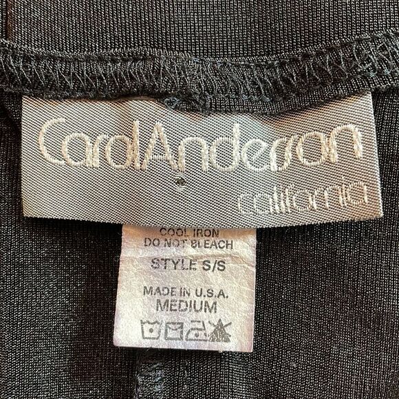 Vintage Carol Anderson California maxi Dress size Medium - Picture 3 of 4